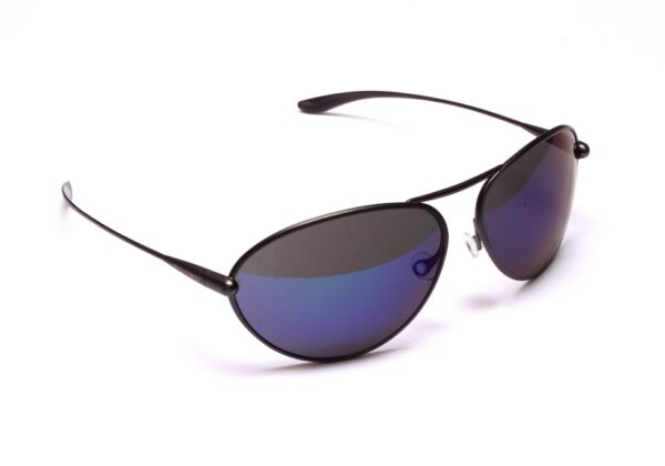 Bigatmo TROPO Gunmetal Iridescent Blue Aviation Sunglasses (0051)
