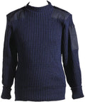 NATO Crew Neck Uniform Jumper – 100% Wool Navy