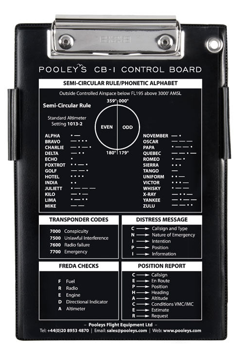 Pooleys CB-1 Kneeboard