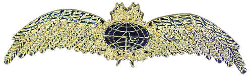 Pilot Wings Brooch – Gold Plated