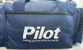 Pooleys FC-8 PILOT Compact Flight Bag — Blue