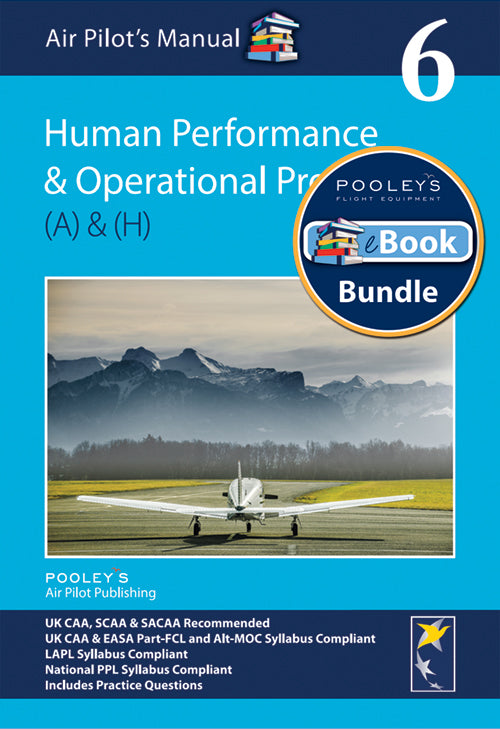 Air Pilot's Manual Vol 6 HP&L & Ops — Book + eBook Bundle