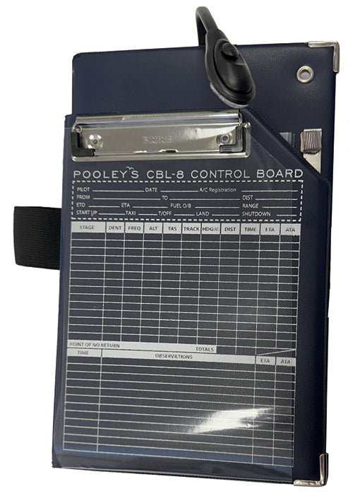 Pooleys CBL-8 Kneeboard with LED Torch