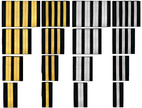 Pilot Epaulettes – Silver