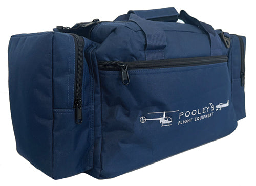Pooleys FC-8 Pilot Flight Bag – Navy Blue or Black