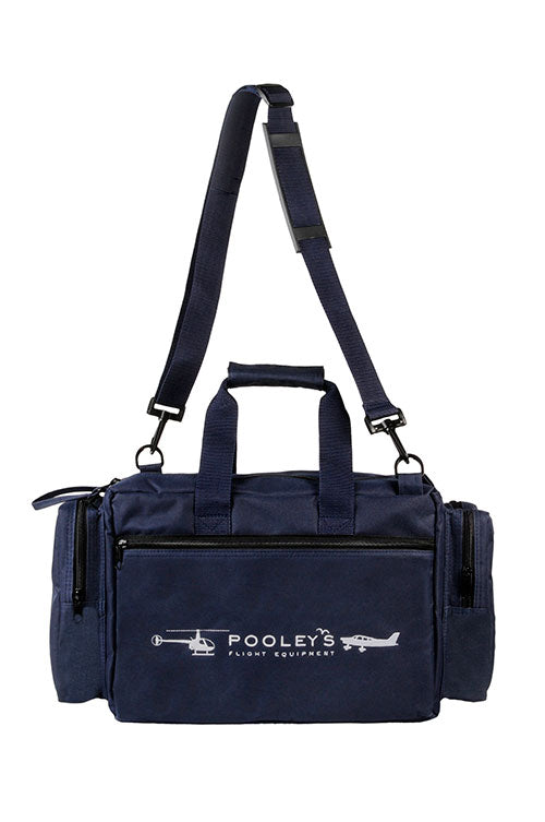 Pooleys FC-8 Pilot Flight Bag – Navy Blue or Black