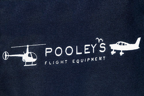 Pooleys FC-8 Pilot Flight Bag – Navy Blue or Black