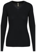 Ladies' V-Neck Uniform Jumper – Black or Navy