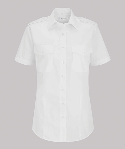 Heritage Blouse – Ladies' Short Sleeve with Epaulette Sliders