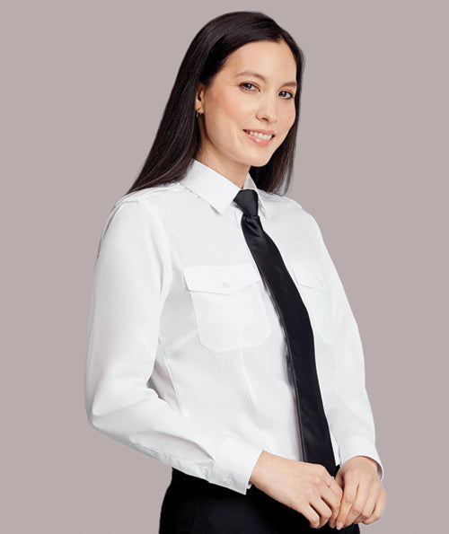 Heritage Blouse – Ladies' Long Sleeve with Epaulette Sliders