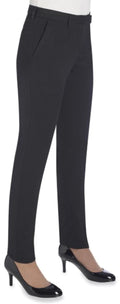 Brook Taverner Ladies' Slim Fit Trousers – Black