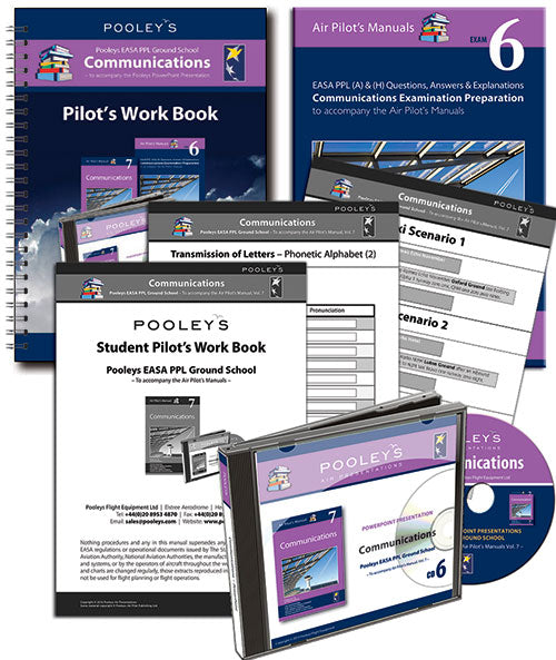 Pooleys Communications PPL Ground School Training Set