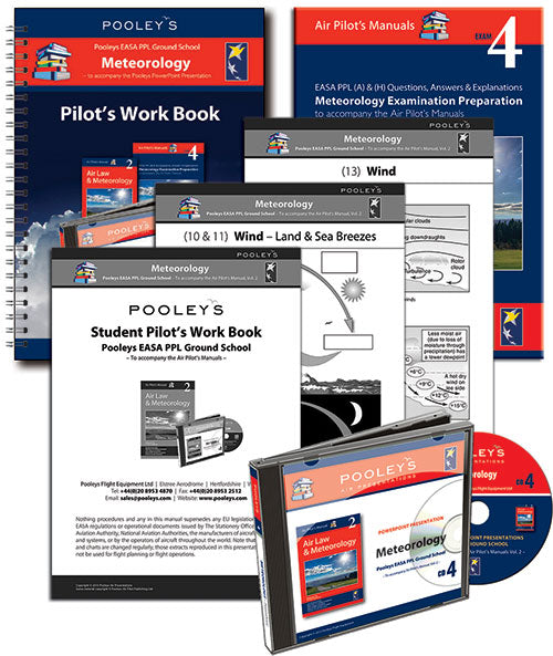 Pooleys Meteorology PPL Ground School Training Set