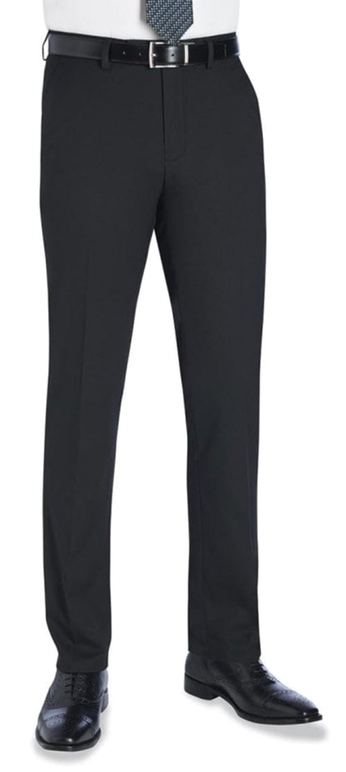 Brook Tavener Men's Slim Fit Trousers – Black