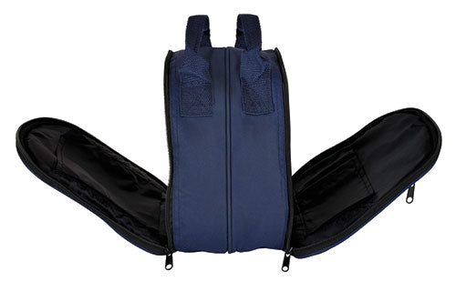 Pooleys Double Headset Bag – Black or Blue