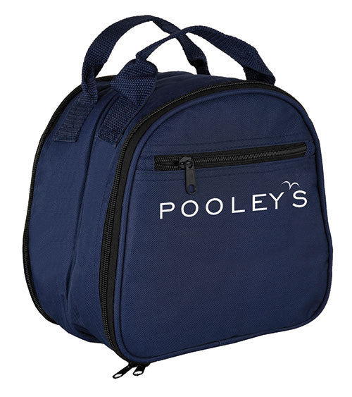 Pooleys Double Headset Bag – Black or Blue