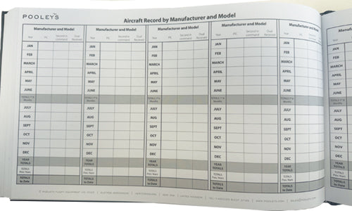 Pooleys EASA Commercial Pilots Log Book
