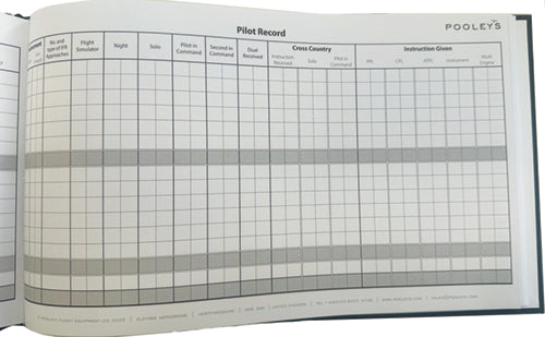 Pooleys EASA Commercial Pilots Log Book