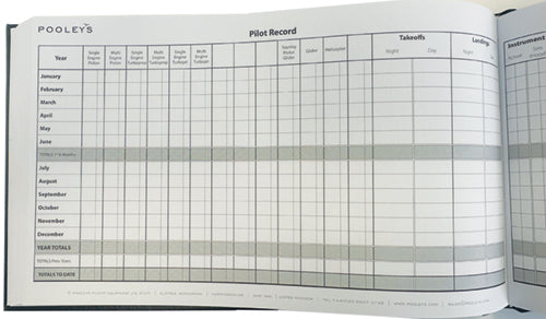 Pooleys EASA Commercial Pilots Log Book