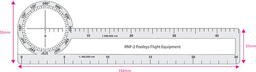 Pooleys RNP-2 Navigation Plotter